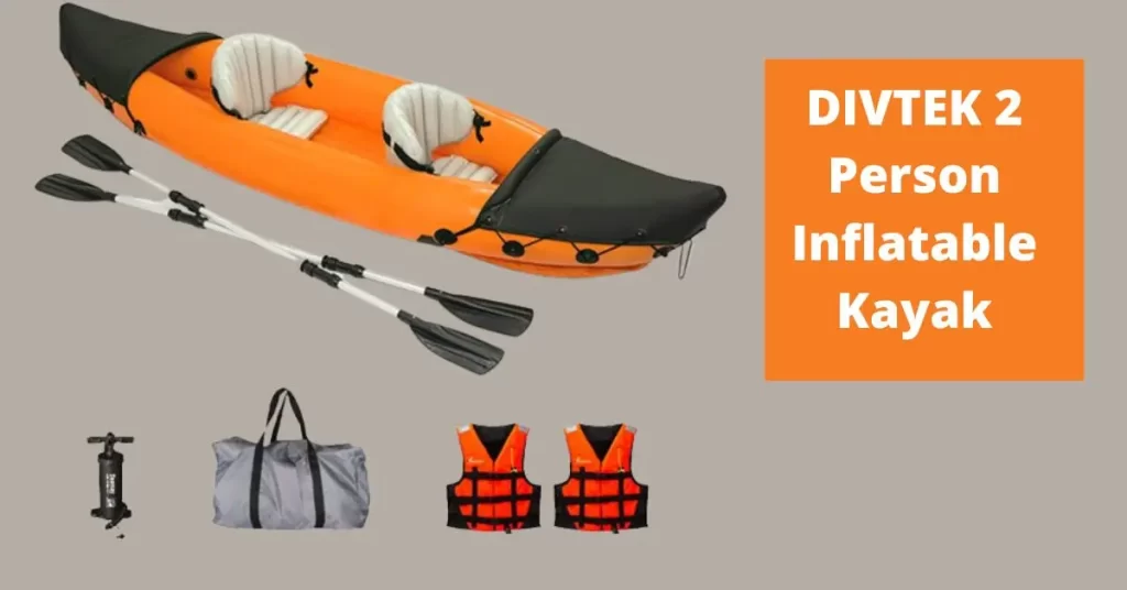 DIVTEK 2 Person Inflatable Kayak

